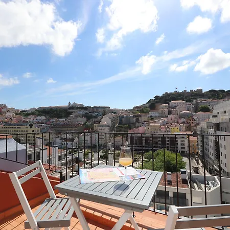 Apartament Light Blue - Downtown Lizbona