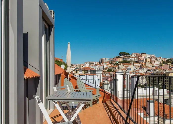 Appartement Light Blue - Downtown Lissabon