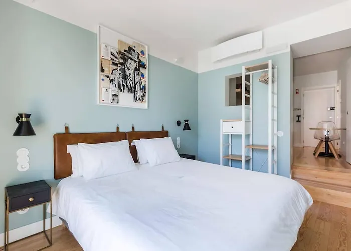 Appartement Light Blue - Downtown Lissabon