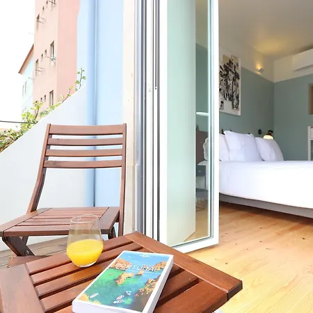 Daire Light Blue - Downtown Lisboa